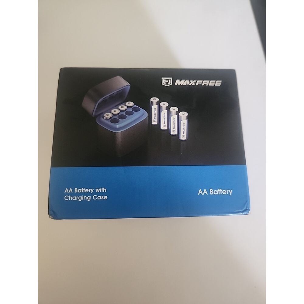Rechargeable AA Batteries Lithium with Charger, 8-Pack 1.5V 3600mWh Long Last...